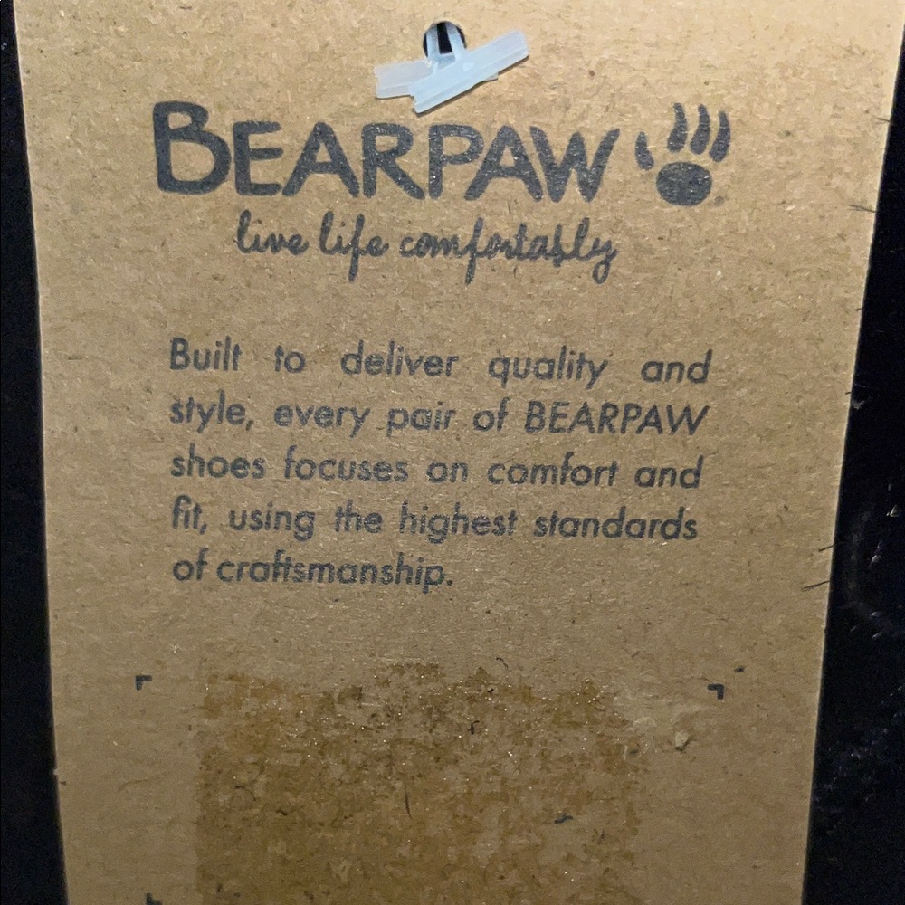 Bearpaw Black Fur pom-pom Boots size 6 1/2 LIV width M perfect for winter - Picture 9 of 11